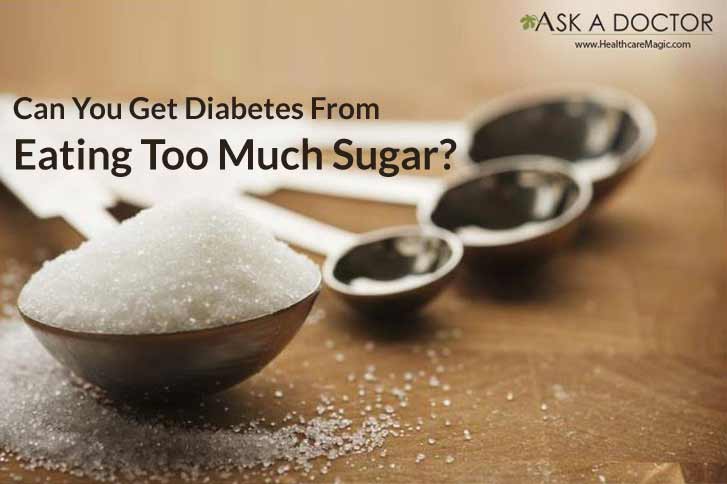Truth or Myth: Eating too much sugar will cause diabetes!
