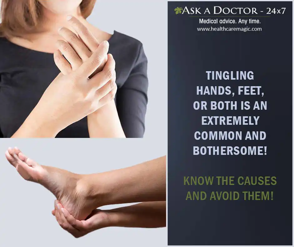 Tingling Sensation in Your Hands and Feet? Here Are Some Health Conditions That Can Cause It