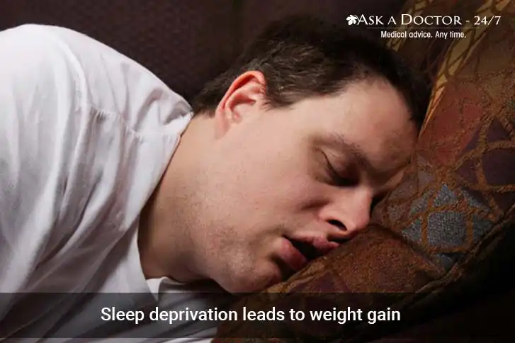 Lack of Sleep Can Cause You to Gain Weight! Here's How?
