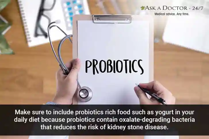 probiotics written on prescription register of a doctor =